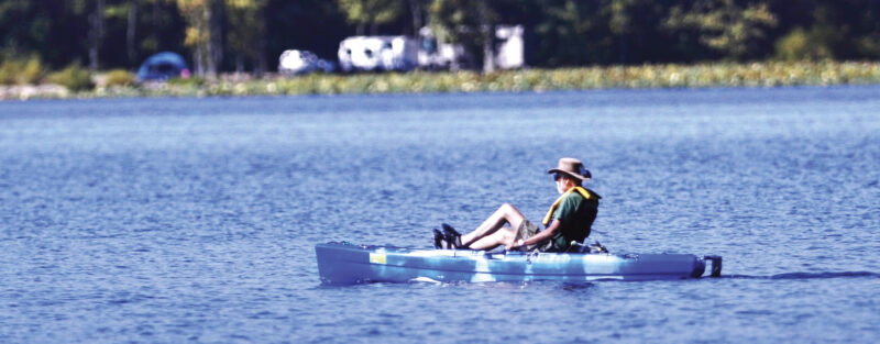 Hobbies fill a day at the lake